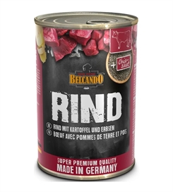 Belcando Dåsemad Okse med kartoffel og ærter 400g